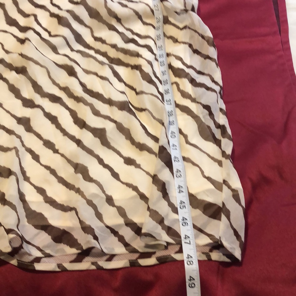 Chic Asymmetrical Zebra Print Dress - Picture 4 of 4